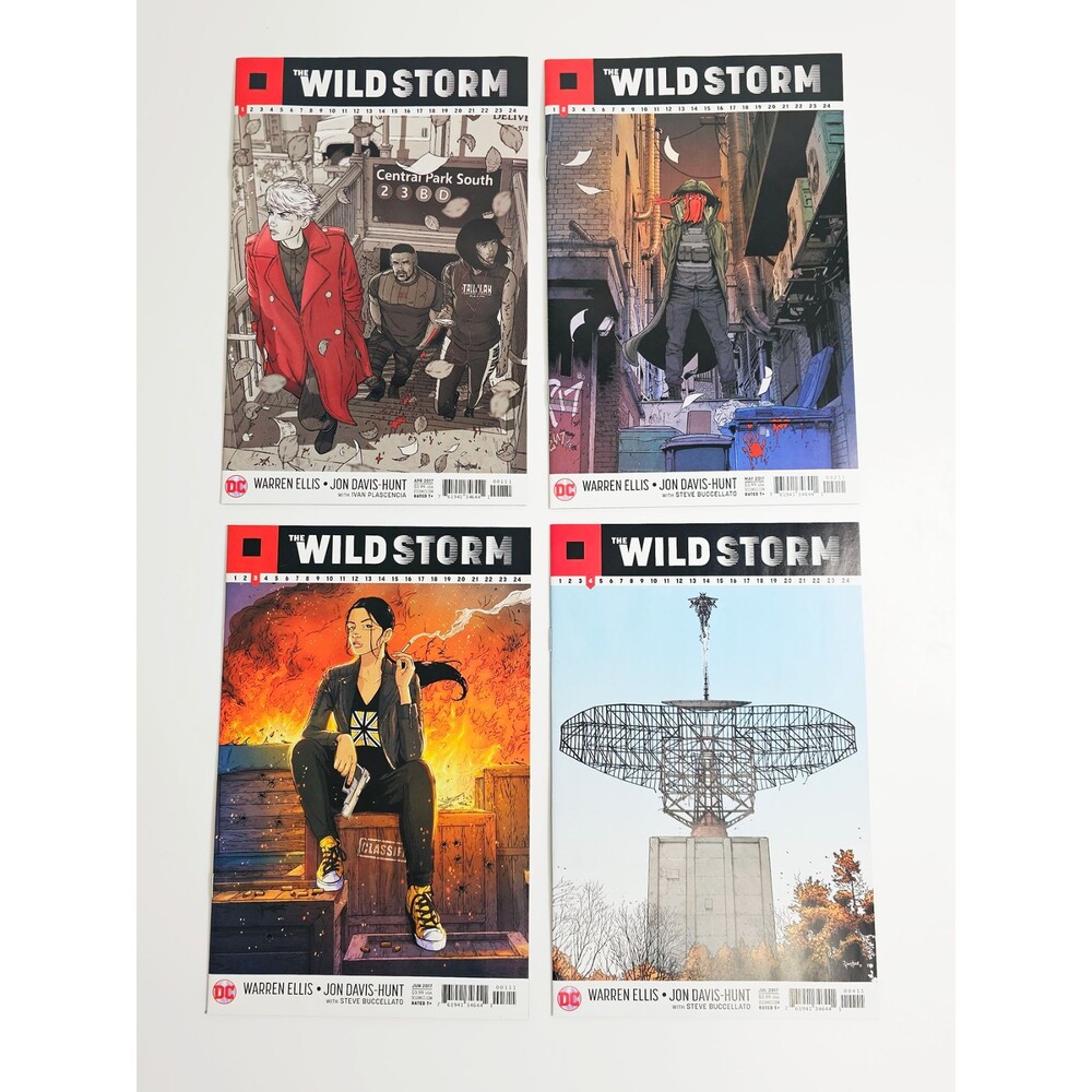 The Wildstorm Lot complete series 1-24 VF Ellis Davis-Hunt